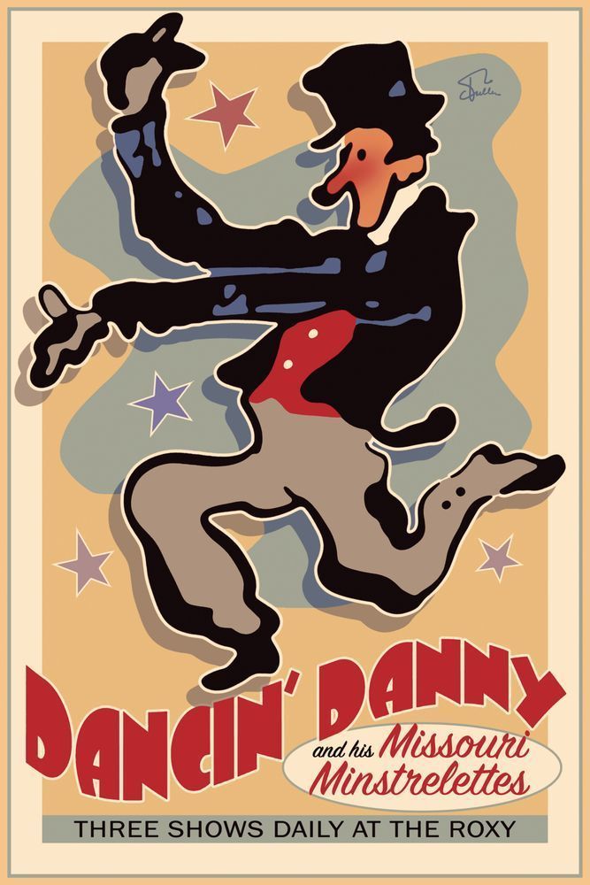 Dancing Danny Art | Art of Van Evan Fuller