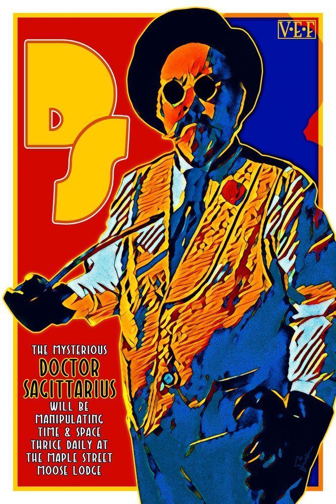 Doctor Sagittarius At The Moose Lodge Art | Art of Van Evan Fuller