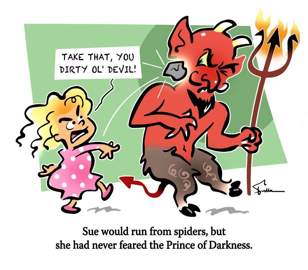 Dirty Ol' Devil Art | Art of Van Evan Fuller