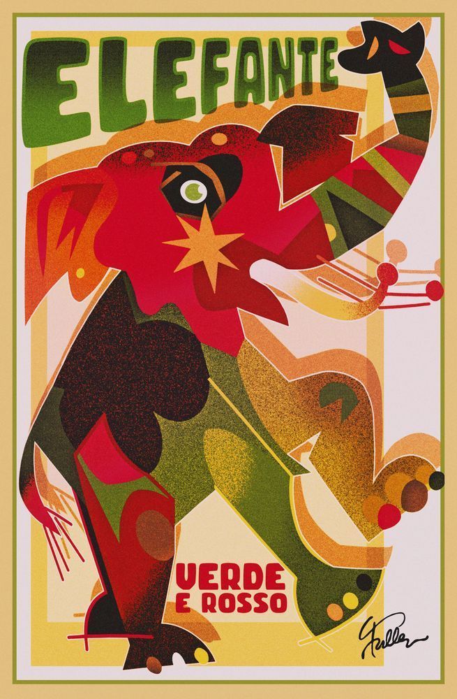 Elefante Art | Art of Van Evan Fuller