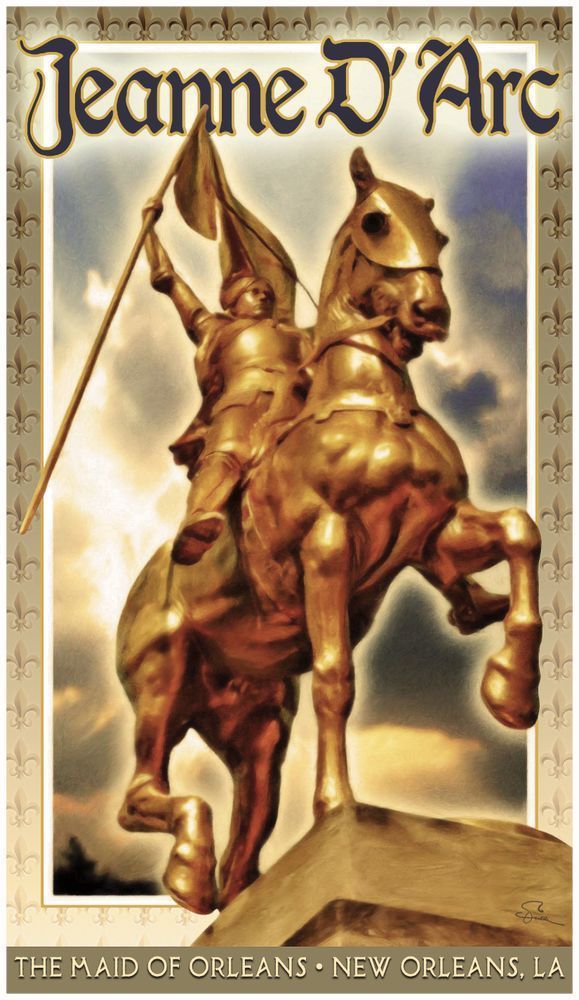 Jeanne D' Arc Art | Art of Van Evan Fuller