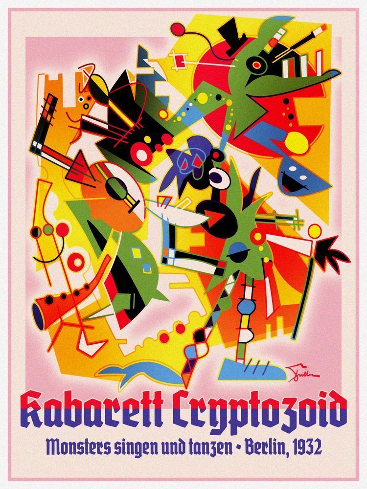 Kabarett Cryptozoid Art | Art of Van Evan Fuller