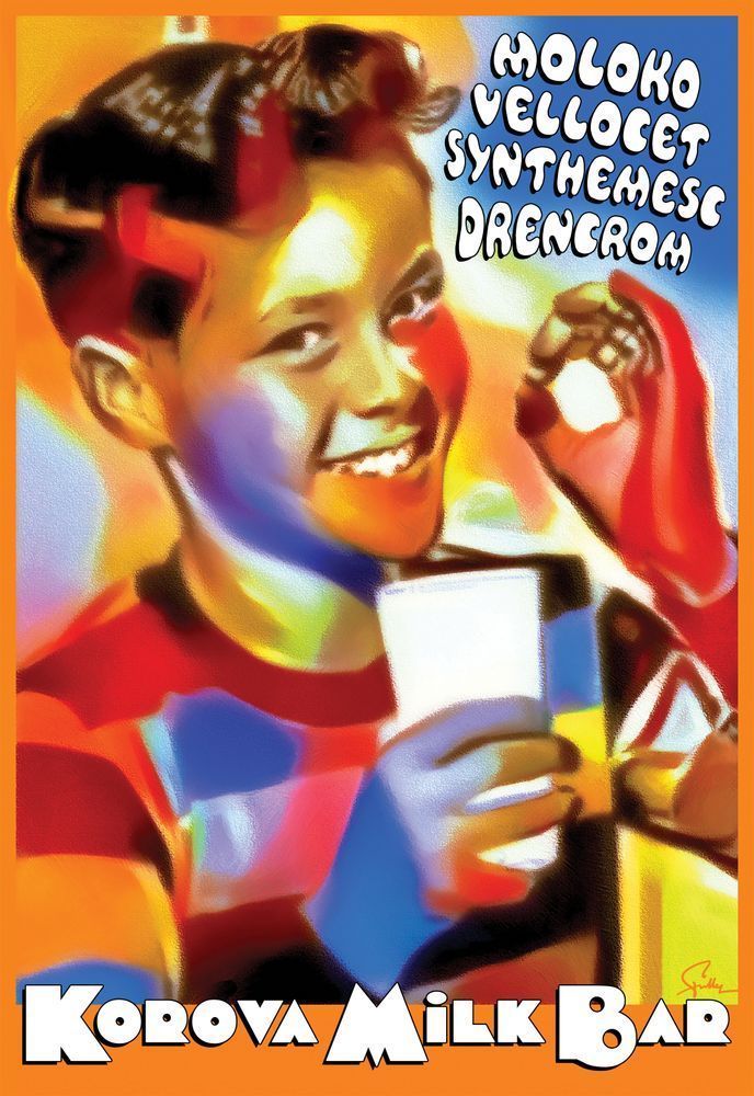 Korova Milk Bar Art | Art of Van Evan Fuller