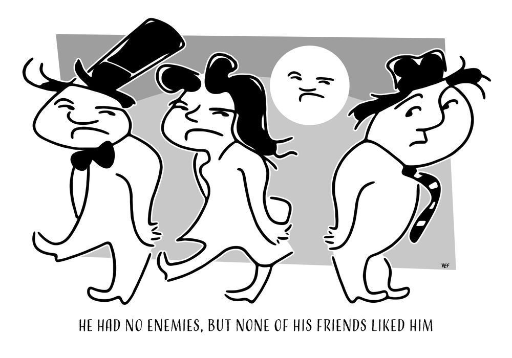 He Had No Enemies Art | Art of Van Evan Fuller