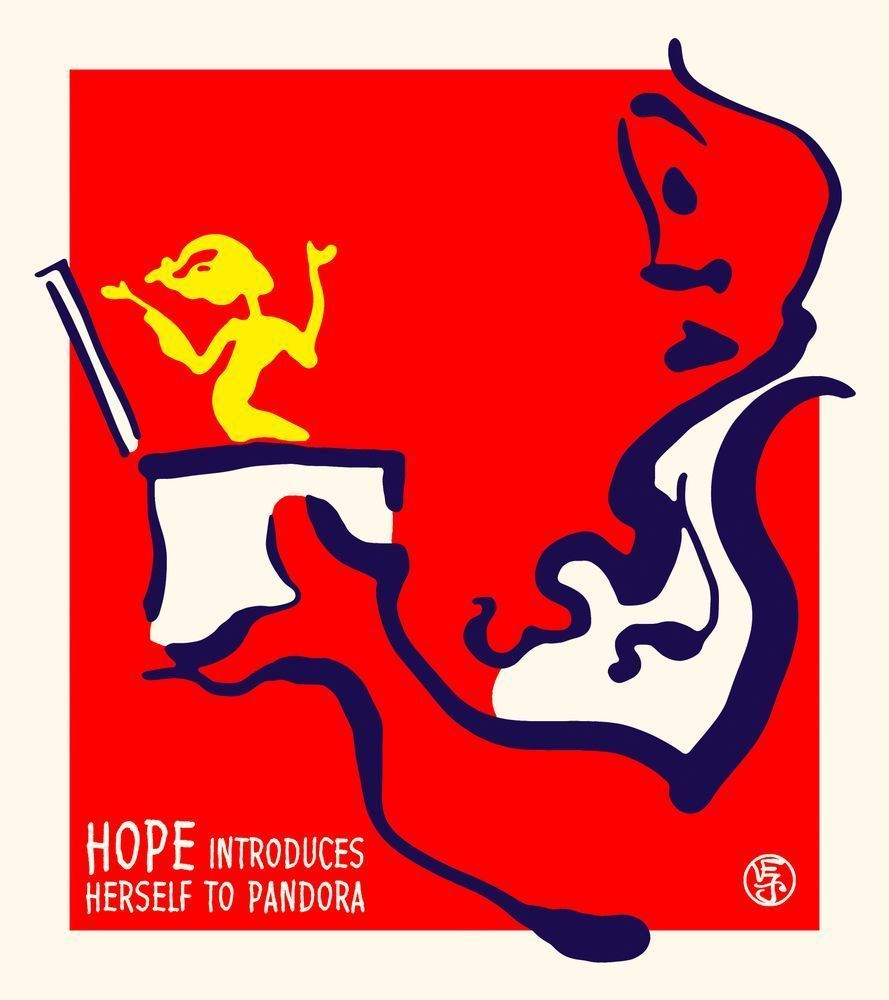 Hope Introduces Herself To Pandora Art | Art of Van Evan Fuller