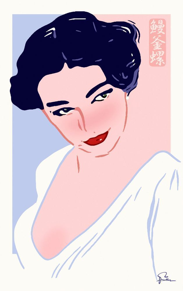 Hollywood Helen Art | Art of Van Evan Fuller