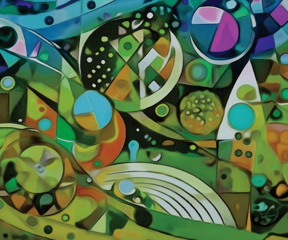 Highway Through The Park Art | Art of Van Evan Fuller