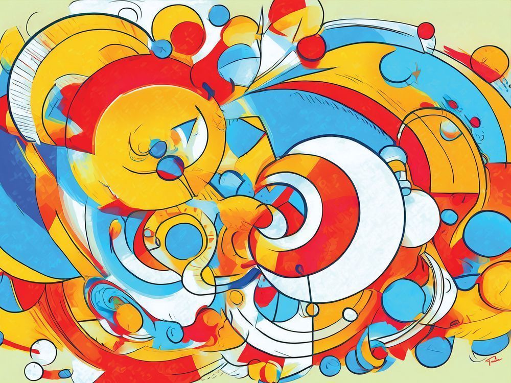 Interrupted By Yellow Art | Art of Van Evan Fuller