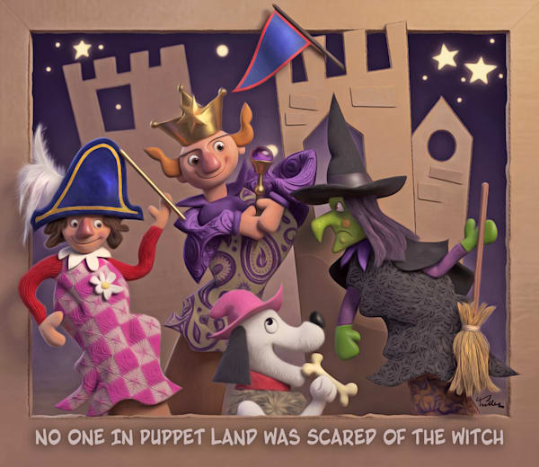 No One In Puppet Land Was scared Of the Witch 2