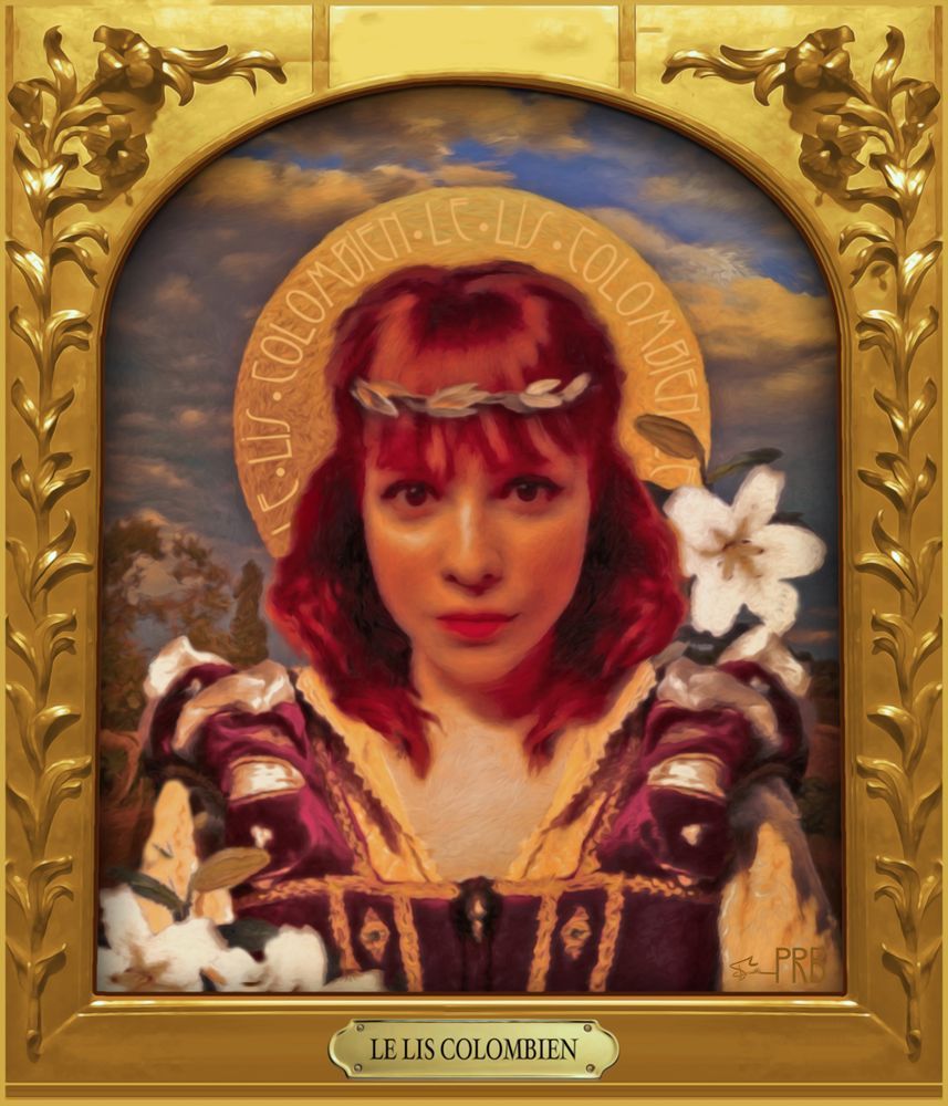 Le Lis Colombien Art | Art of Van Evan Fuller