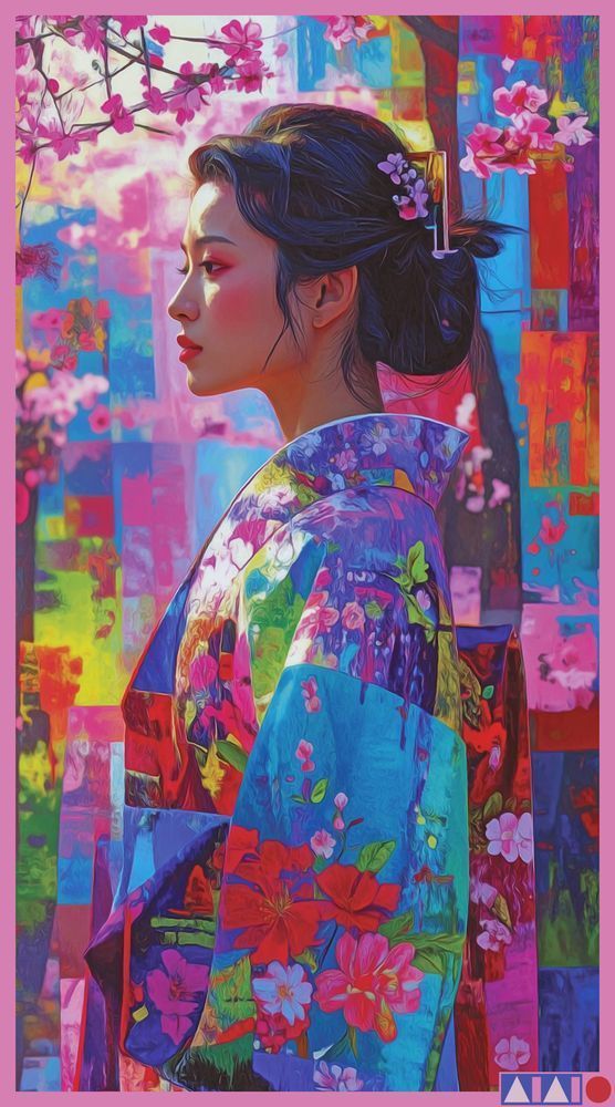 Lady Of The Floating World Art | Art of Van Evan Fuller