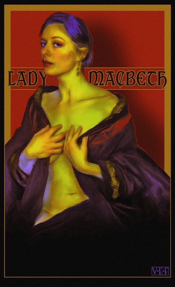 Lady Macbeth Art | Art of Van Evan Fuller