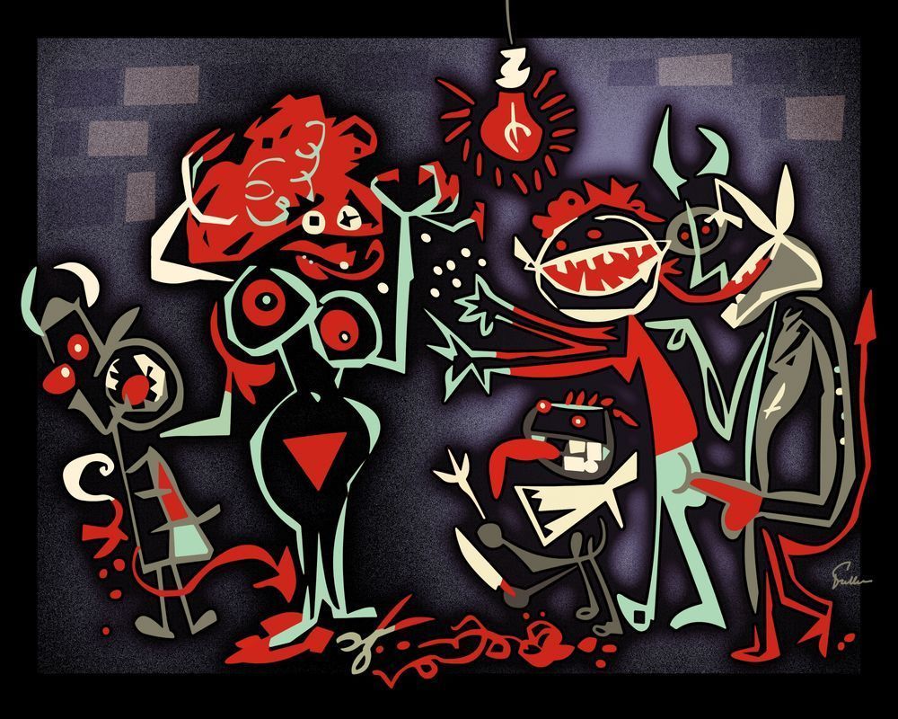 Red Light Art | Art of Van Evan Fuller