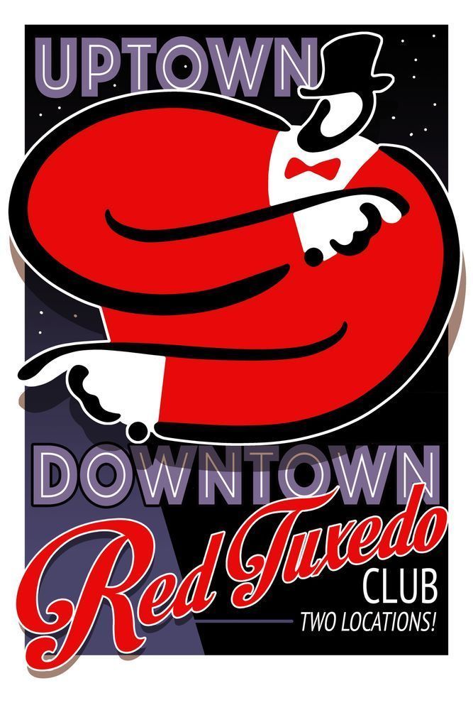 Red Tuxedo Art | Art of Van Evan Fuller