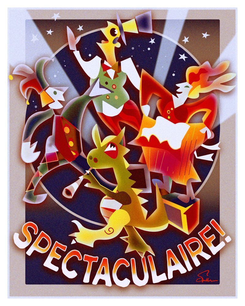 Spectaculaire Art | Art of Van Evan Fuller