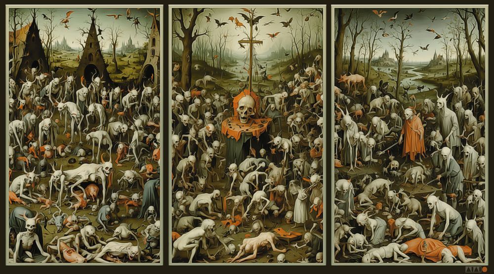 Spawn Of The Red Death Art | Art of Van Evan Fuller