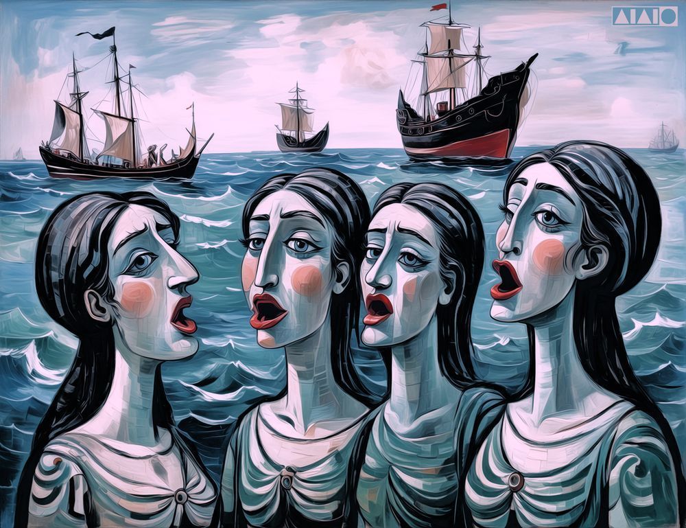 Sirens 2 Art | Art of Van Evan Fuller