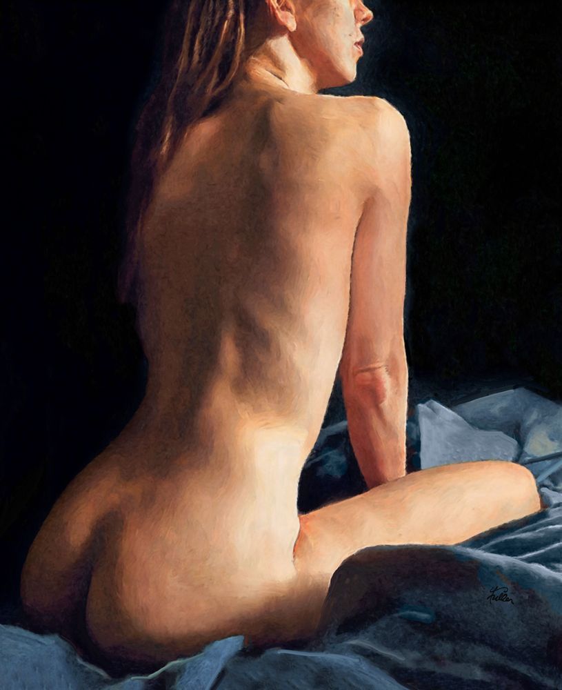 Peach Art | Art of Van Evan Fuller