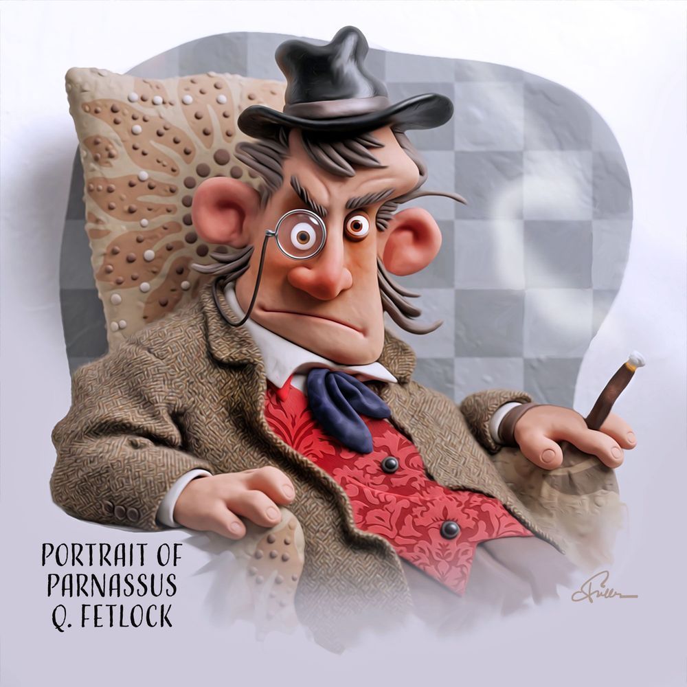 Parnassus Q. Fetlock 2 Art | Art of Van Evan Fuller