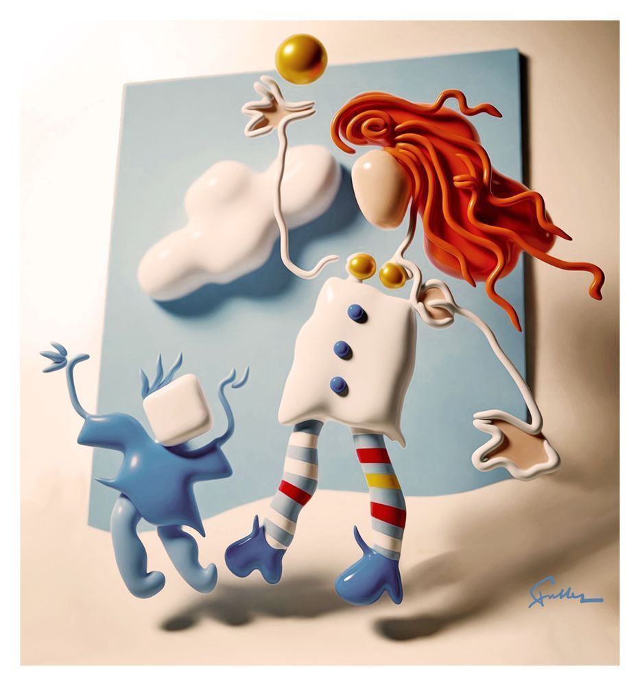 Playing Outside 2 Art | Art of Van Evan Fuller