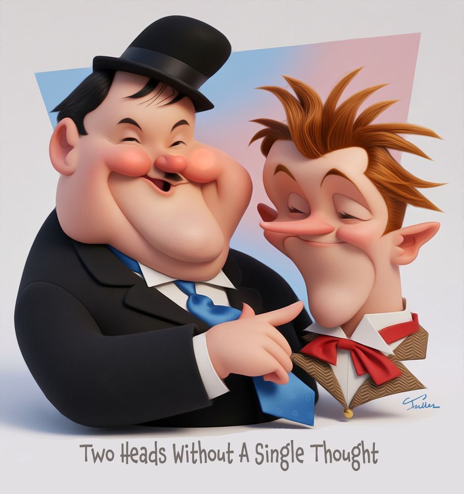 Two Heads 2 Art | Art of Van Evan Fuller