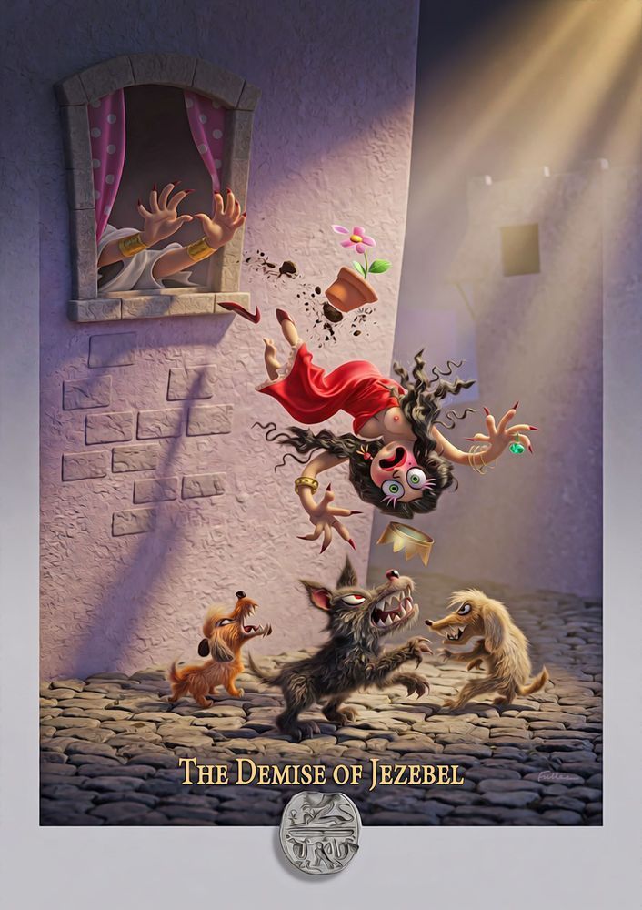 The Demise Of Jezebel 2 Art | Art of Van Evan Fuller