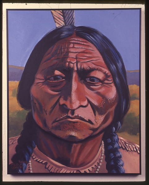 Sitting Bull Art | Duncole Art