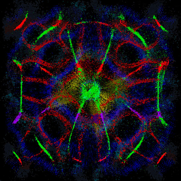 Back in Black - AC/DC (VibraVisions) Song Inspired Painting