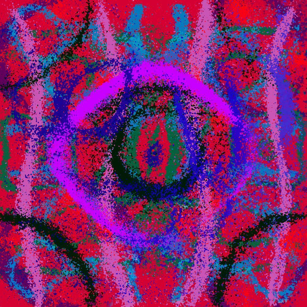 Bitter Sweet Symphony - The Verve Song-Inspired Contemporary Painting (VibraVisions)