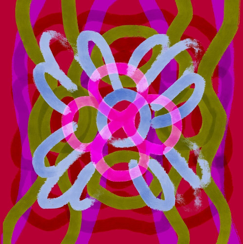 Bitter Sweet Symphony â The Verve | Music-Inspired Abstract GiclÃ©e Art