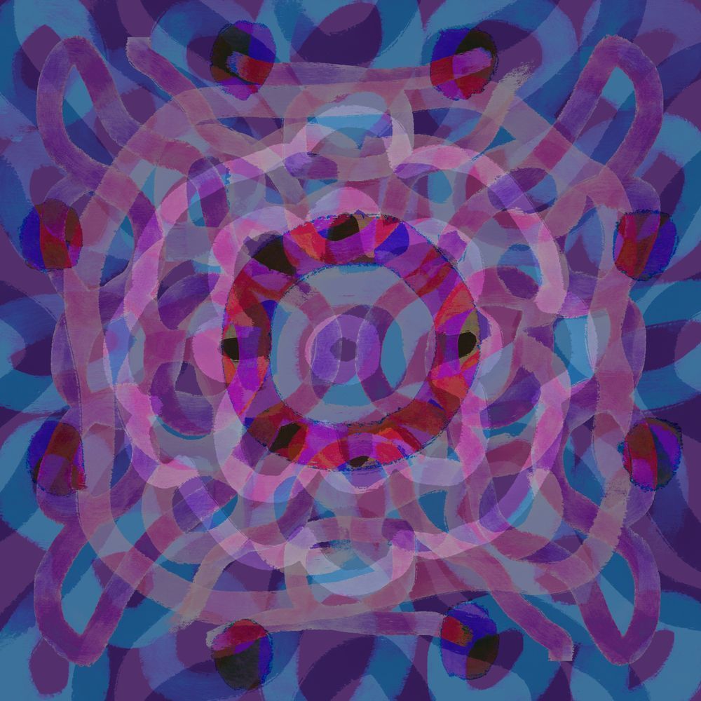 Confesiones de Invierno - Sui Generis Song-Inspired Contemporary Painting