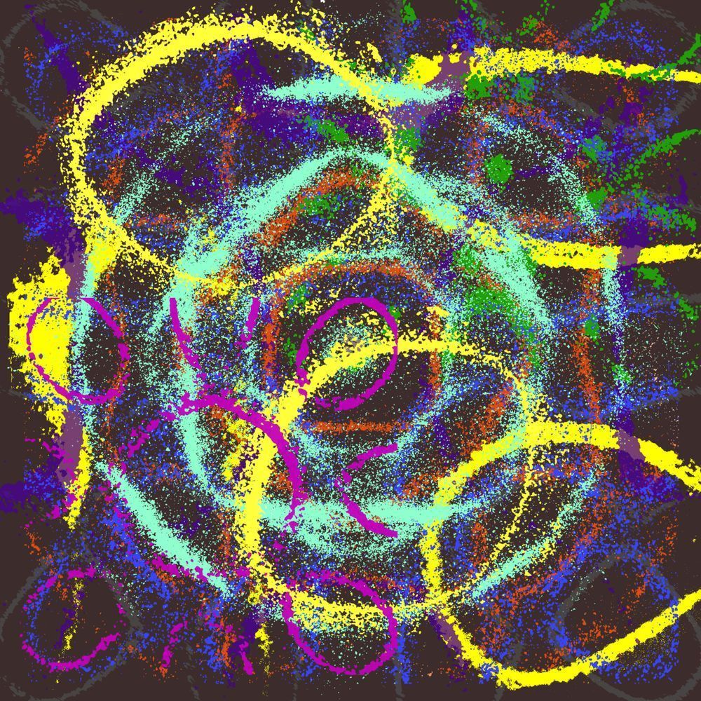 Aqui No Es Asi - Caifanes Song-Inspired Contemporary Painting