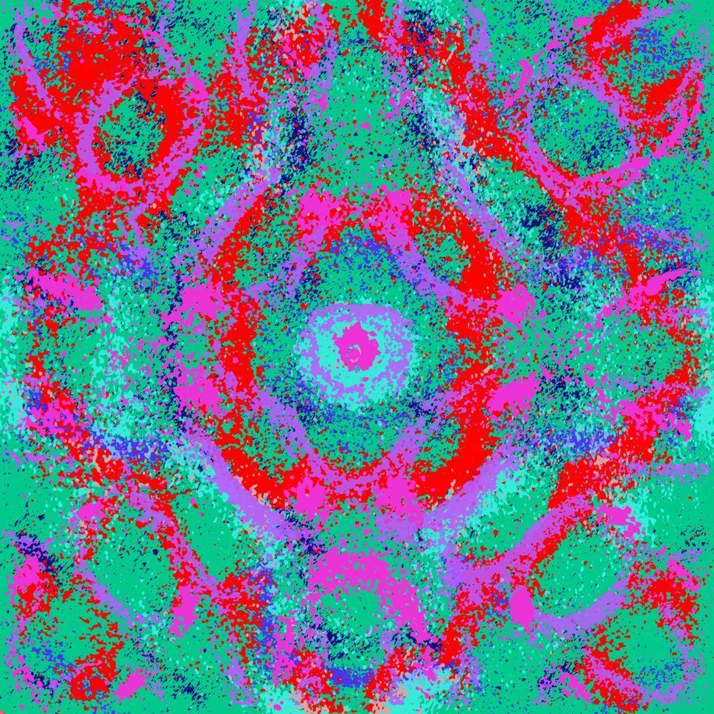 Aguantame Un Ratito - Cristina Valentina Song-Inspired Contemporary Painting (VibraVisions)