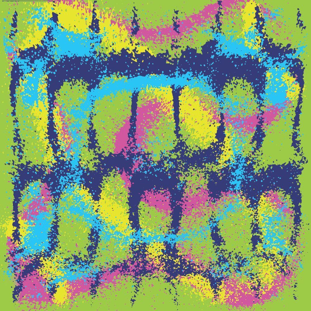 Across the Universe - The Beatles (VibraVisions) Song Inspired Painting