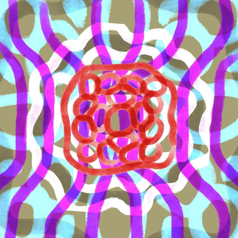 Andrea - Bad Bunny Song Inspired Painting