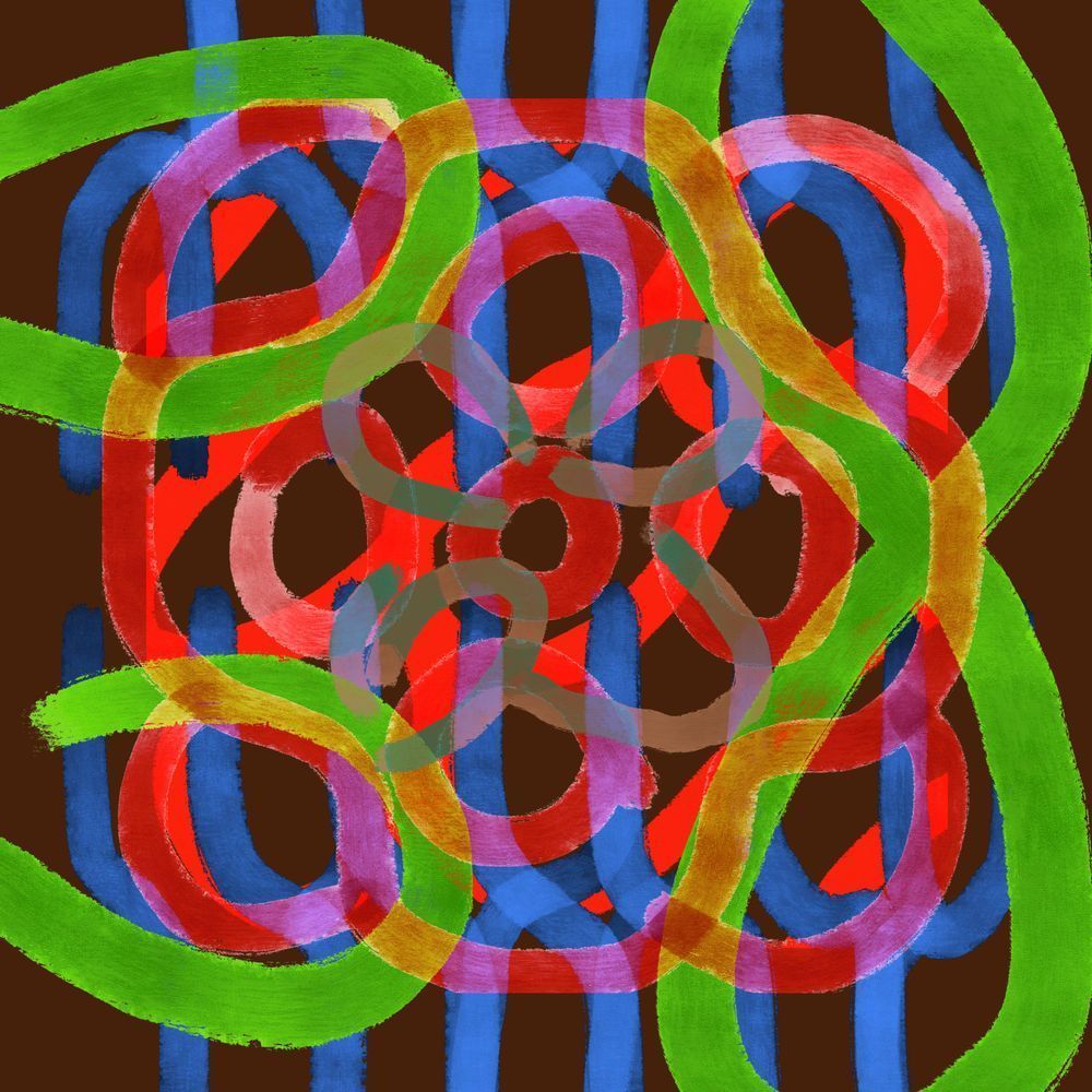 Friday I'm in Love - The Cure Song Inspired Painting