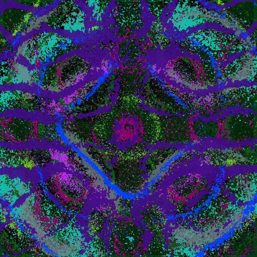 Fake Plastic Trees - Radiohead (VibraVisions) Song Inspired Painting