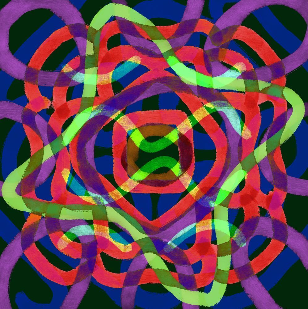 Footstompin - Grand Funk Railroad Song Inspired Painting