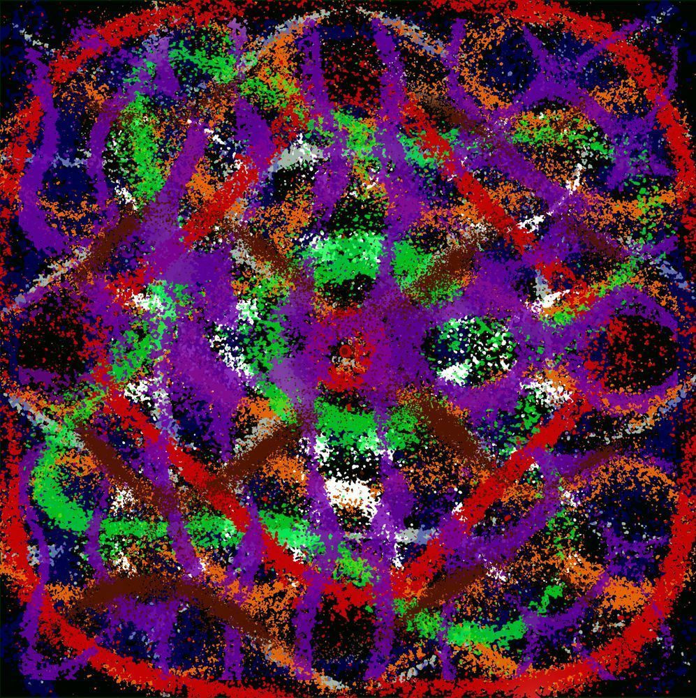 Footstompin Music - Grand Funk Railroad (VibraVisions) Song Inspired Painting