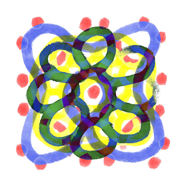 Good Vibrations - The Beach Boys Song-Inspired Contemporary Painting