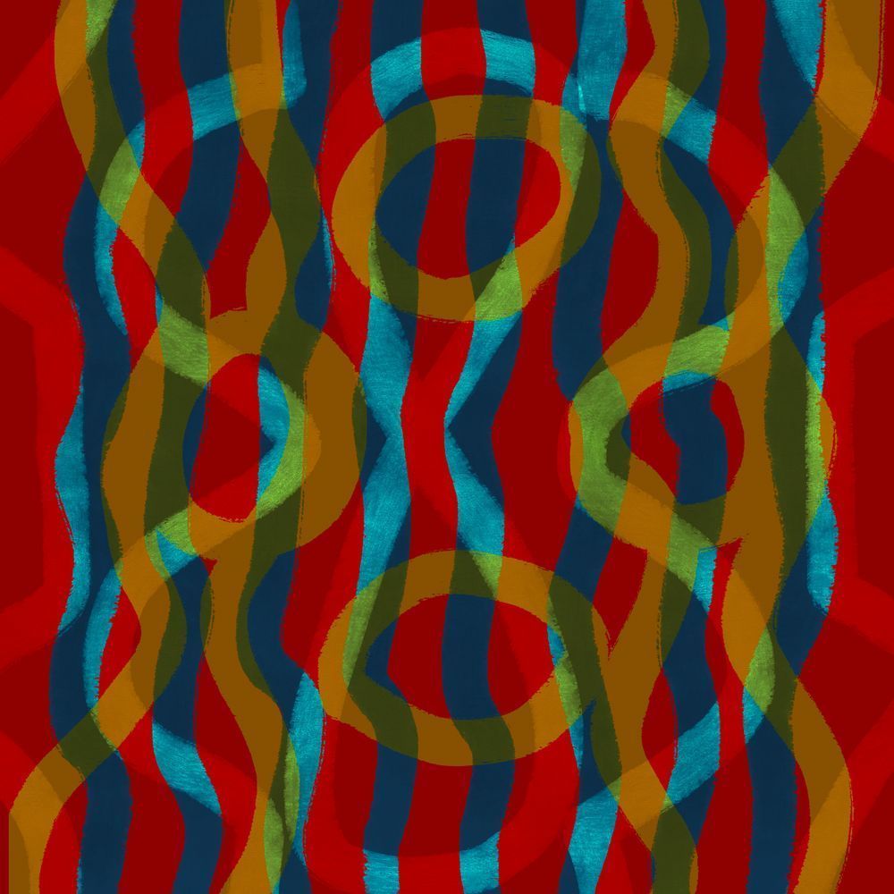 Whole Lotta Love - Led Zeppelin Percussion Song Inspired Painting