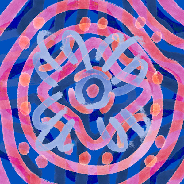 Bachata Rosa - Juan Luis Guerra & 440 Song Inspired Painting