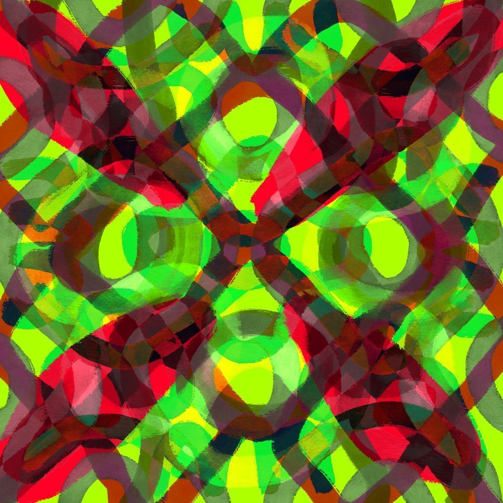 Bust a Move - Infected Mushroom Song Inspired Painting