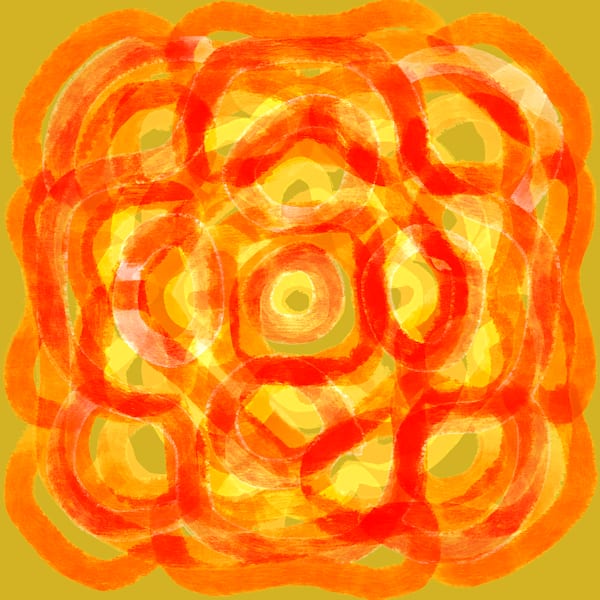 In The Mood - Glenn Miller Song Inspired Painting