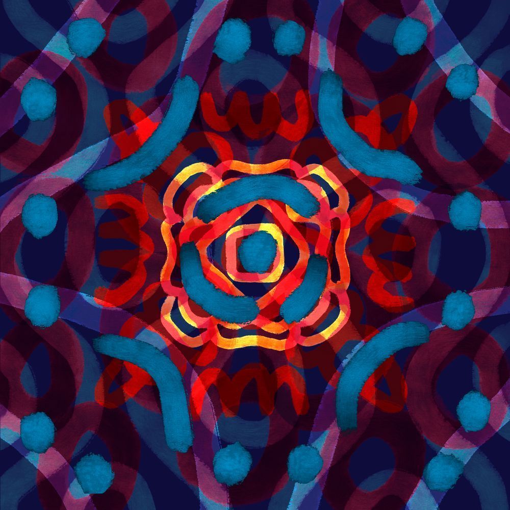 A las Nueve - No Te Va a Gustar Song Inspired Painting