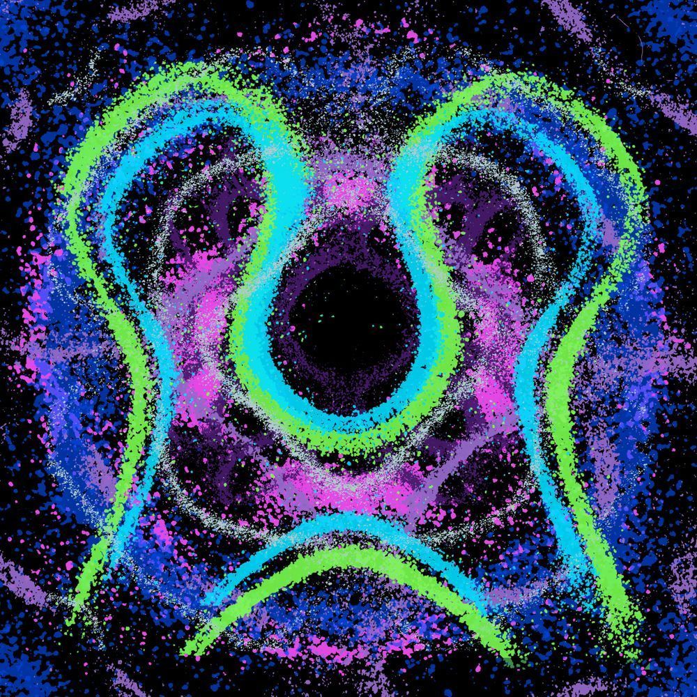 En La Travesia De Tu Ausencia - Daniel F Song-Inspired Contemporary Painting (VibraVisions)