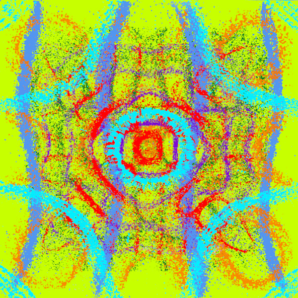 Jingle Bell Rock - Bobby Helms Song-Inspired Contemporary Painting (VibraVisions)