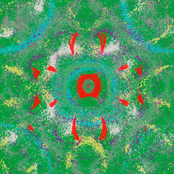 Happy Xmas (War Is Over) - John Lennon and Yoko Ono Song-Inspired Contemporary Painting (VibraVisions)