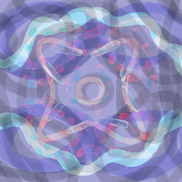 Hablame - Tania Libertad Song-Inspired Contemporary Painting