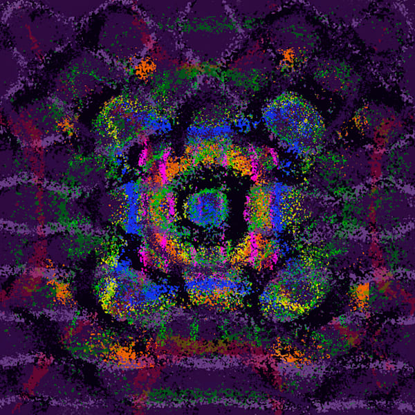 In This Shirt - The Irreppresibles Song-Inspired Contemporary Painting (VibraVisions)